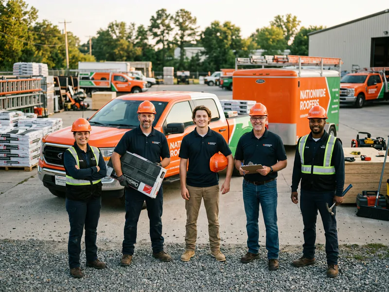 Natiowide Roofers - roof installation in Williamsburg near me